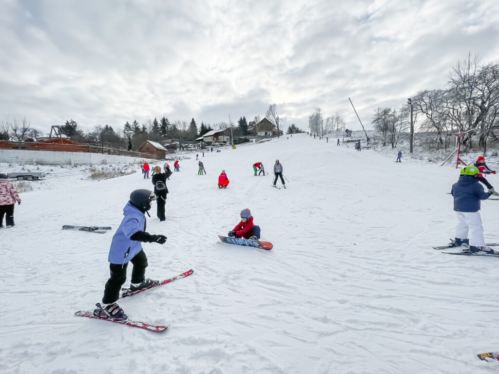 Lyžování Ski škola Vločka